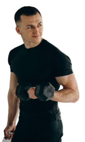 A man working out